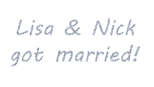 Nick and Lisa got married!